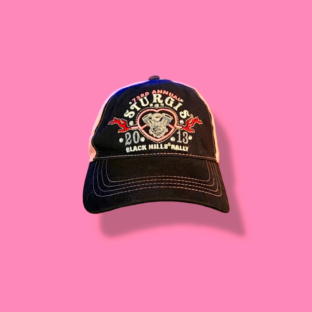 Adult Adjustable Baseball Cap  - Sturgis 2013